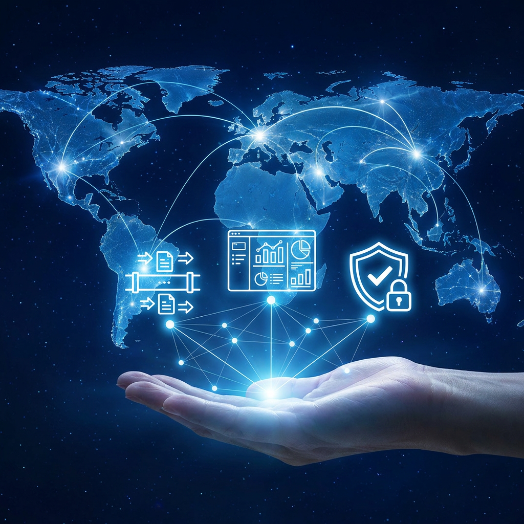 Data & Analytics Intelligence core capabilities — data engineering and pipeline support, business intelligence and dashboarding, and data quality and governance support